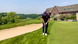 A green side chip shot option
