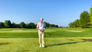 Swing direction and start line