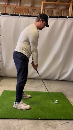 Hitting ground before the ball 