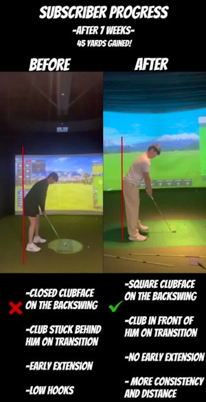 Subscriber 7 Weeks Progress (45 yards gained!)