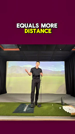 Good drill for Speed and distance off the tee