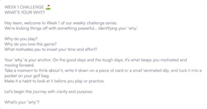 Challenge Series Week 1