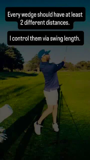 Wedge distance control.