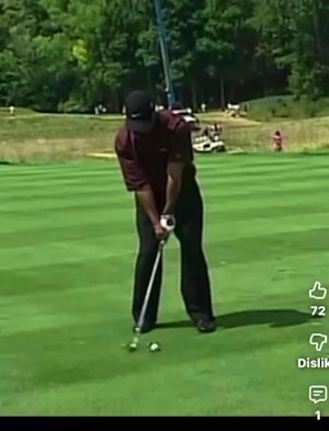 Analyzing Tiger Woods' Lead Shoulder Movement