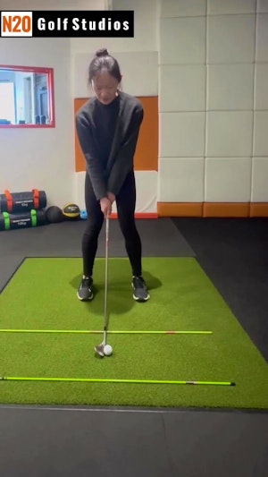 Drill: one hand swing focusing on GRIP pressure & RELEASE