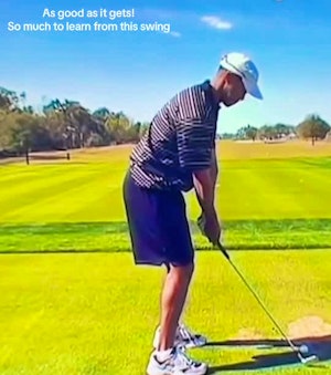 Tiger Woods swing 2000