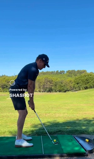 52° wedge with shot tracer