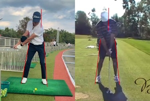 Swing comparison to Tiger Woods 2000
