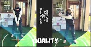 Example Video Analysis lesson Before and After