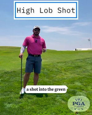 Mastering the High Lofted Shot in Golf