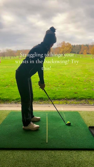 EASY DRILL TO FEEL WRIST HINGE