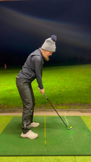 DOWN THE LINE VIDEO ANGLE