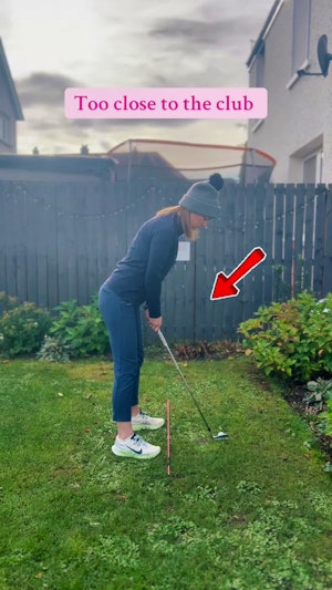 SIMPLE TIP TO CHECK YOUR DISTANCE FROM THE BALL