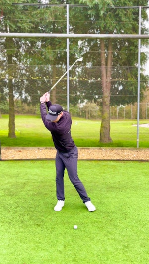 Stop Sliding in Your Backswing for a Better Golf Strike