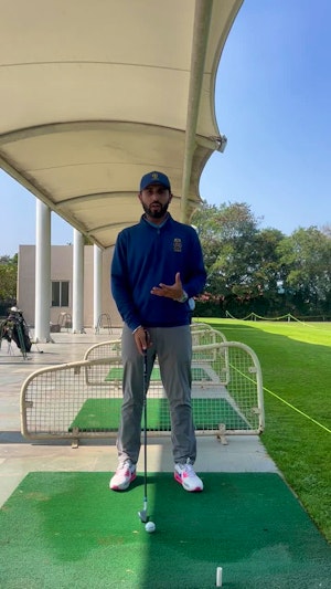 P1/ Setup position check for shot shaping 