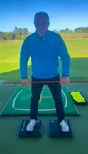 Practicing Anterior-Posterior Movements for a Better Golf Swing