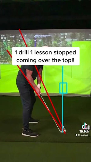 How to Fix Coming Over the Top in Your Golf Swing