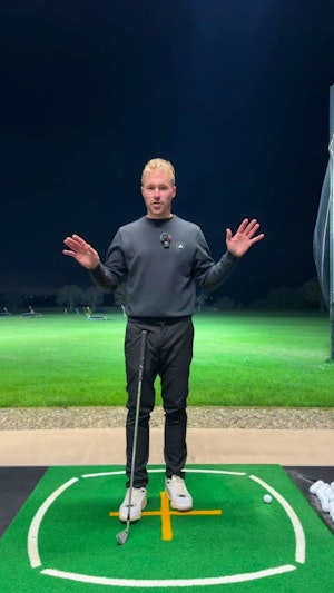 How to Fix a Steep Golf Swing with Proper Left Arm Rotation