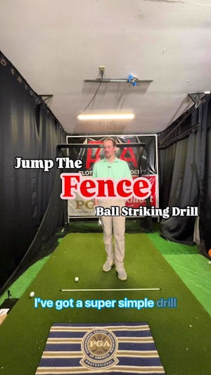 Simple Drill for Improving Ball Striking and Low Point Control