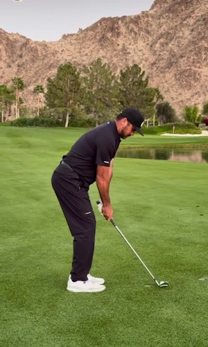 Jason Day Down the line iron