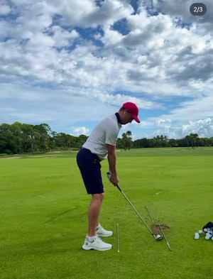 Justin Thomas iron Down the line 