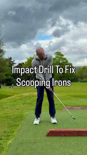 Impact Drill To Fix Scooping Irons