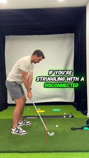 Stay Connected in Your Golf Swing with This Drill