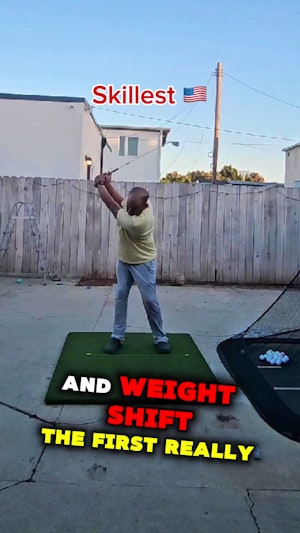 Master Your Transition and Weight Shift with This Simple Drill