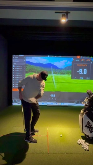 How ball position affects club path