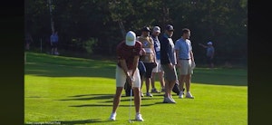Justin rose face on iron