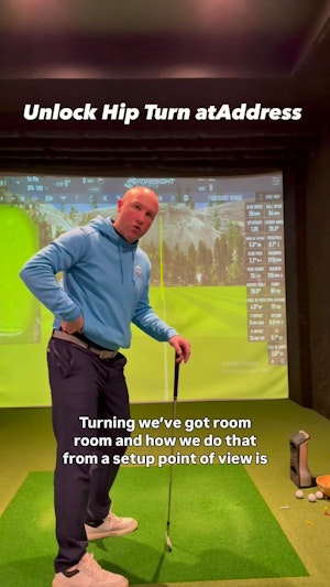 Improving Hip Turn with Your Set Up