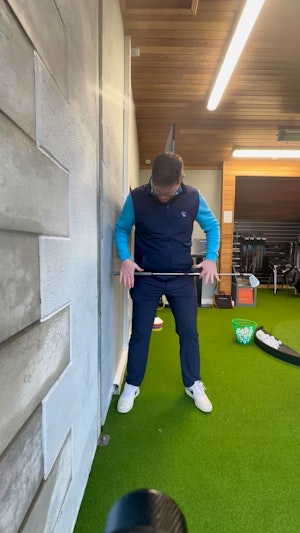 Great drill to feel the rotation early 