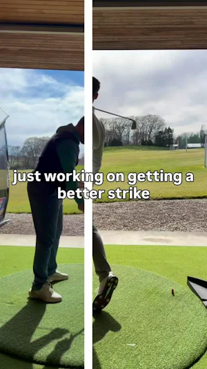 Improving Golf Strikes with Alignment Drills
