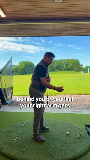 Stop Getting the Golf Club Stuck Behind You with This Drill