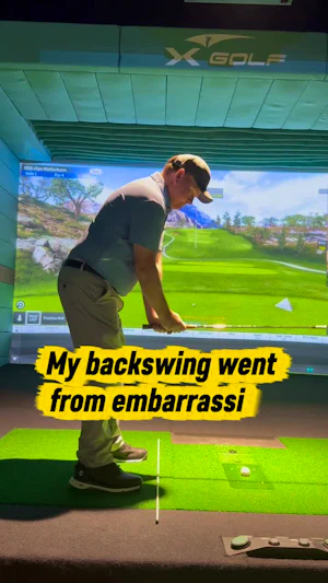 Change your backswing from embarrassing to effortless
