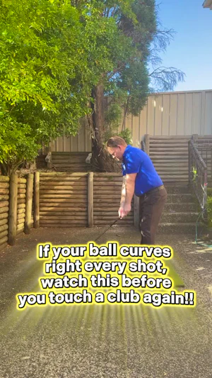 If you're ball curves right every shot, you need to watch this