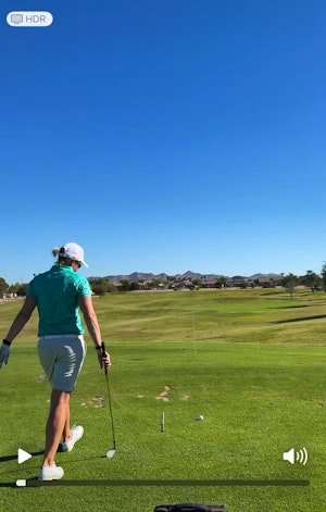 Advanced ball flight drill