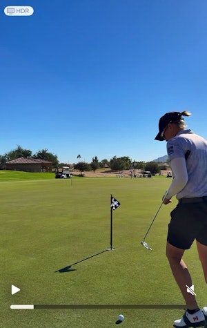 Start line putting tip