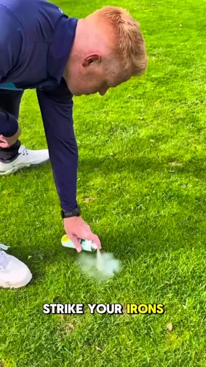 Improve Your Iron Striking with This Simple Drill