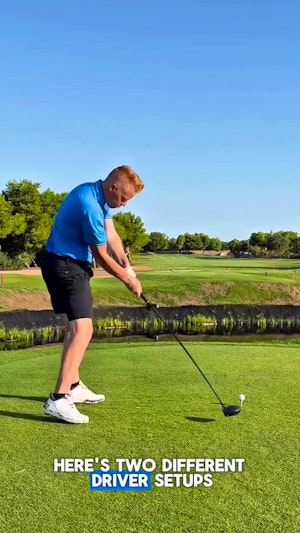 Driver Setups for Long and Controlled Shots