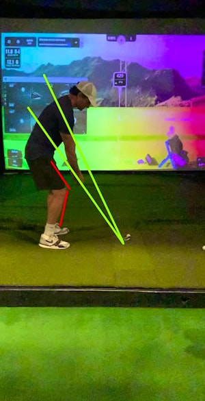 Student Correcting His Pull/Fade