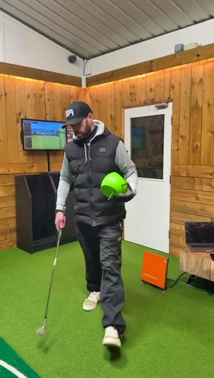 My Golf Practice Routine: Swing Ball, TRS Slider, and Draw Shots